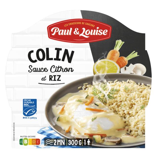 3379670017104 - Paul & Louise - Colin MSC Sauce Citron et Riz