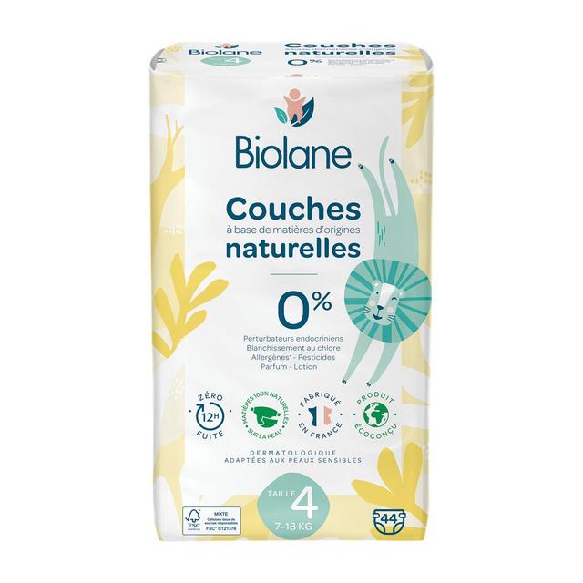 3286010060105 - Biolane - Couche écologique 7-18kg T4