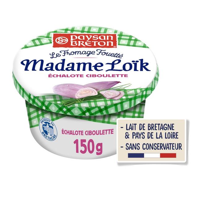 3236240070405 - Paysan Breton - Fromage Fouetté Madame Loik Echalote et Ciboulette