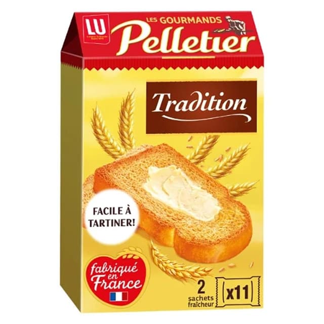 3392460482005 - Pelletier - Biscottes Tradition La gourmande