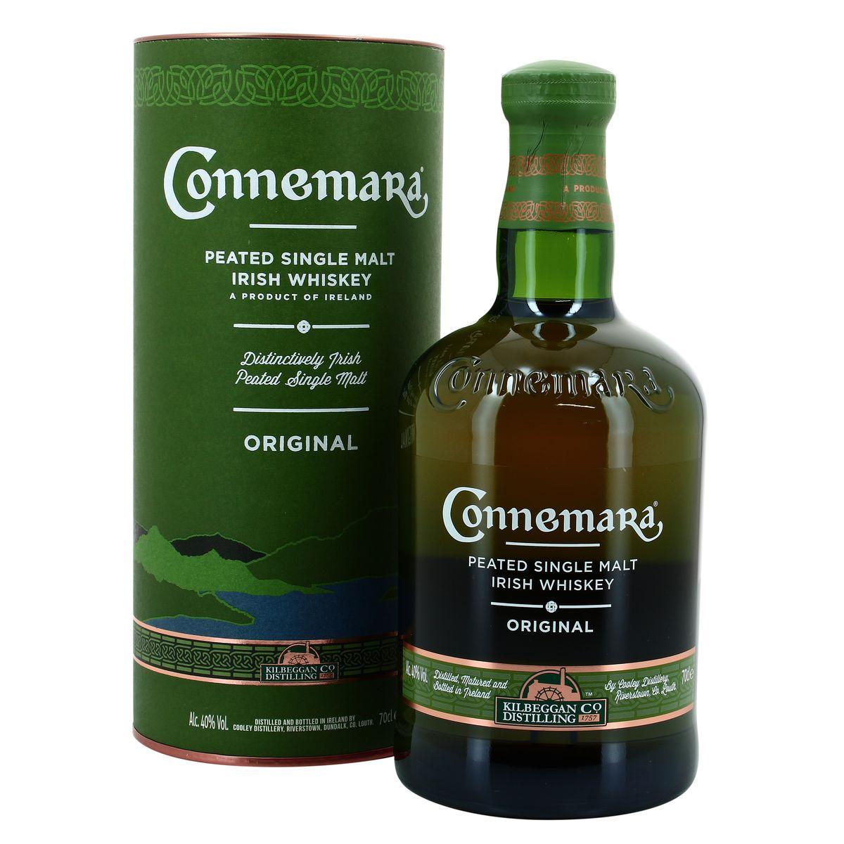 Connemara - Irish Whiskey Peated single malt 40°
