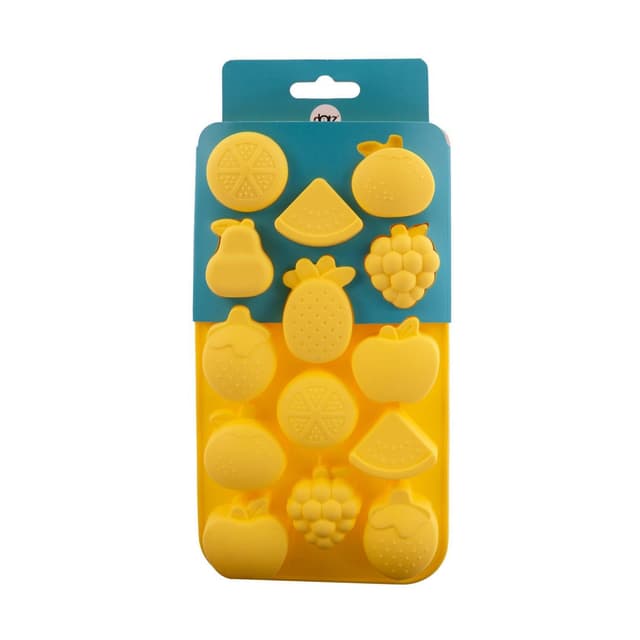 5404035722305 - Dotz - Moule à glaçons en silicone platine fruit d'été