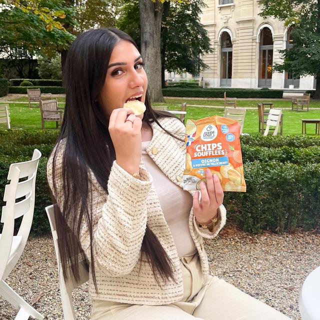 3770015053205 - Graam - Chips soufflées Oignon et Poivre de Tellicherry