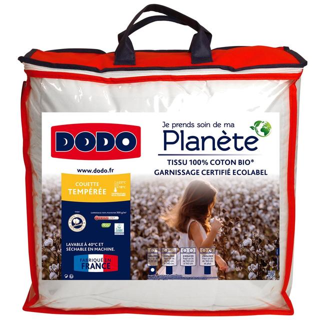 3307410004305 - Dodo - Couette Tempérée Coton Bio Planète