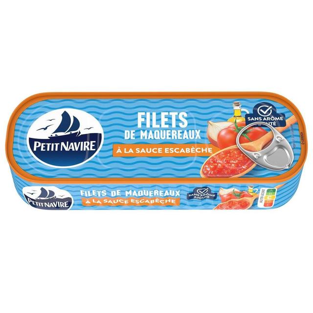 3019089044505 - Petit Navire - Filets de Maquereaux Sauce Escabèche