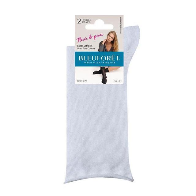 3501350185005 - Bleuforêt - 2 Paires de chaussettes blanches 