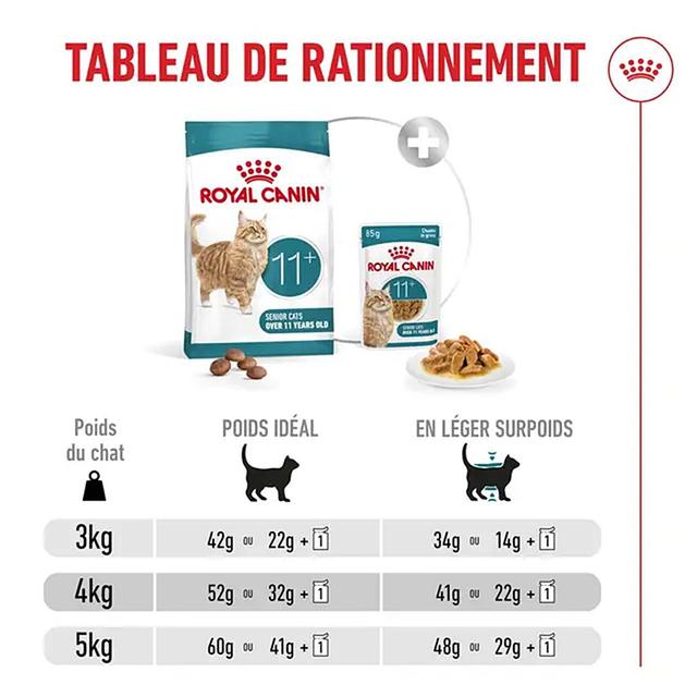 3182551066005 - Royal Canin - Croquettes Ageing +11 pour Chat Senior