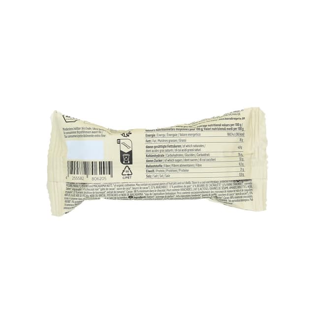 4255582806205 - Koro - Barre protéinée vegan cacahuètes salées bio 