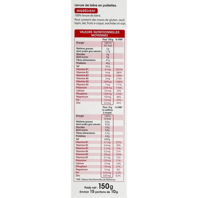 3229820027005 - Gayelord Hauser - Superlevure 100% levure de bière