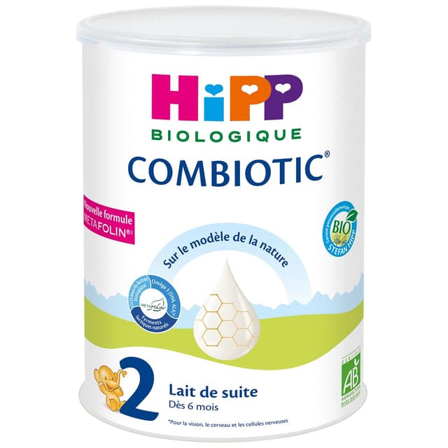 4062300367005 - Hipp - Lait bébé en poudre Combiotic Bio 2ème âge, 6-12 mois