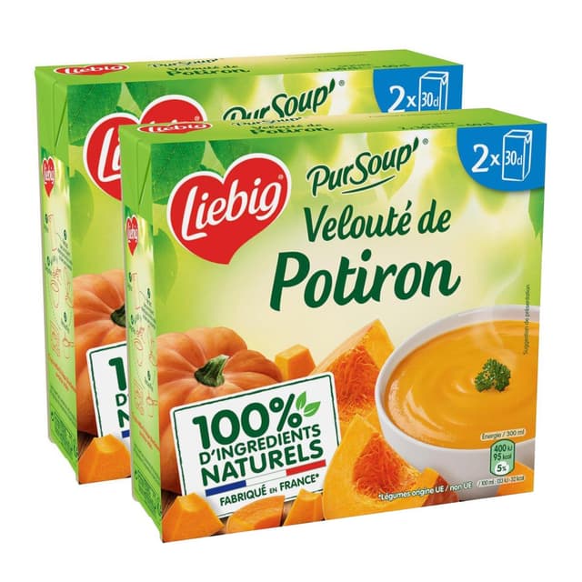 2050000418105 - Liebig - Soupe Velouté de Potiron bio