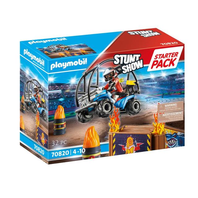 4008789708205 - PLAYMOBIL® Stuntshow - Starter Pack Stuntshow avec rampe 