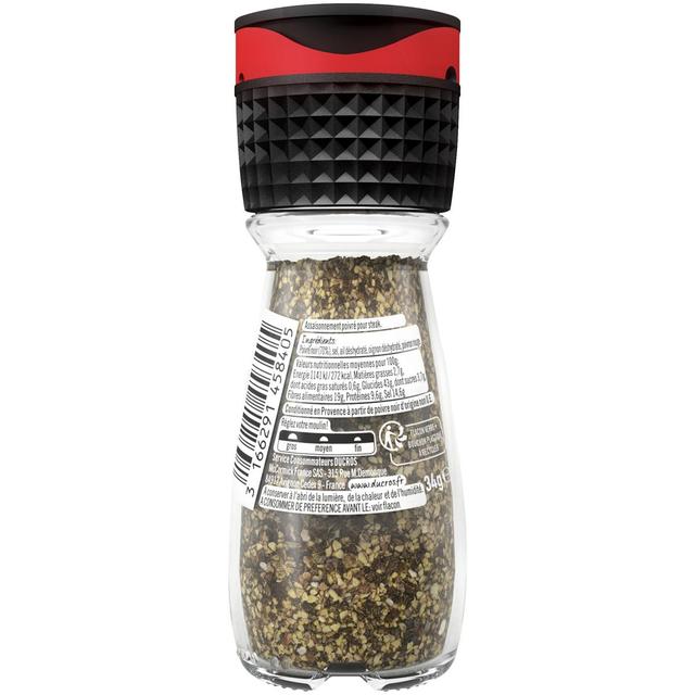 3166291458405 - Ducros - Moulin saveur pour steak