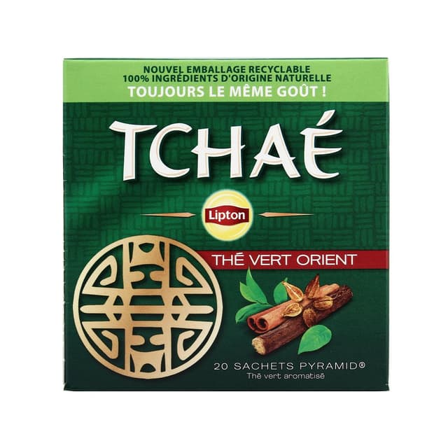 8720608028405 - Lipton - Thé vert tchae Orient 
