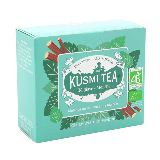 3585810108605 - Kusmi Tea - Infusion Réglisse Menthe Bio