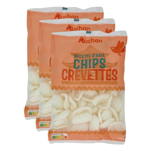 2050000410406 - Auchan - Chips de Crevettes