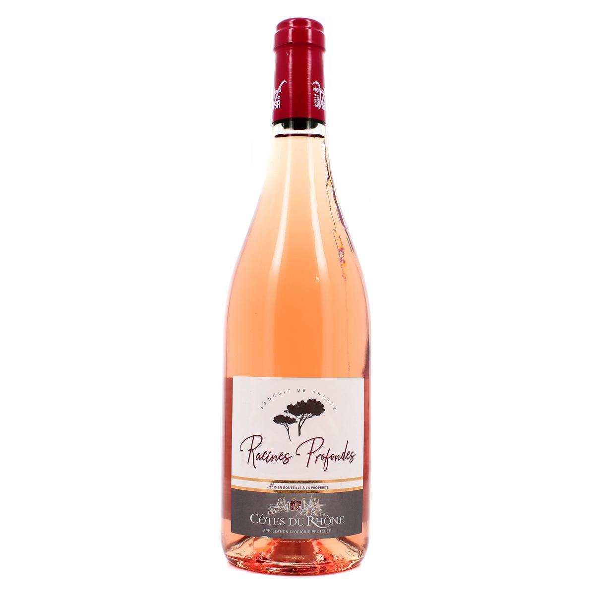 3435850000806 - Côtes du Rhône AOP - Racines Profondes rosé 