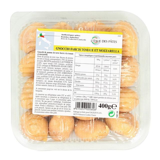 8015057000806 - Galileo - Gnocchi farcis à la tomate et mozzarella