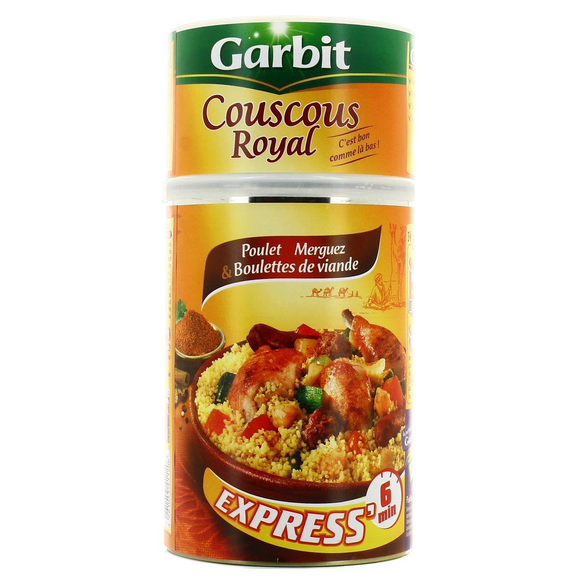 3261053411206 - Garbit - Couscous Poulet Merguez et Boulettes de viande