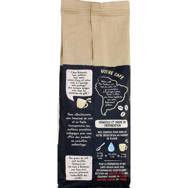 3700110003706 - Naturela - Café Moulu Pur Arabica Bio