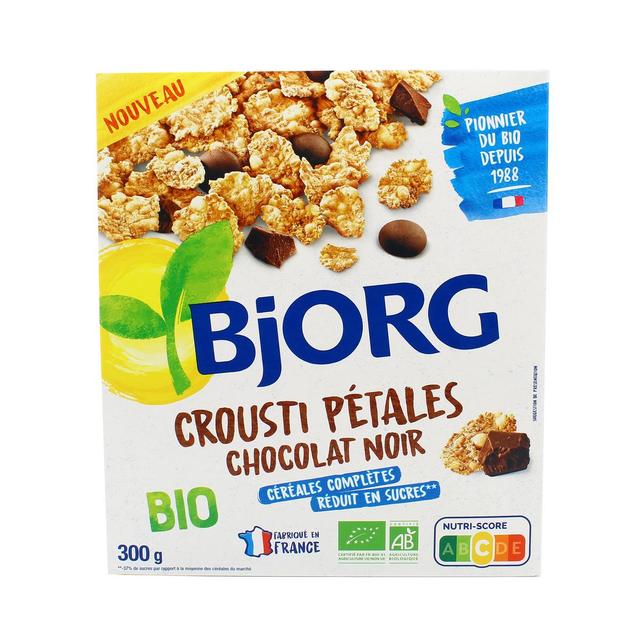 3229820803906 - Bjorg - Céréales Crousti Pétales Chocolat Noir Bio
