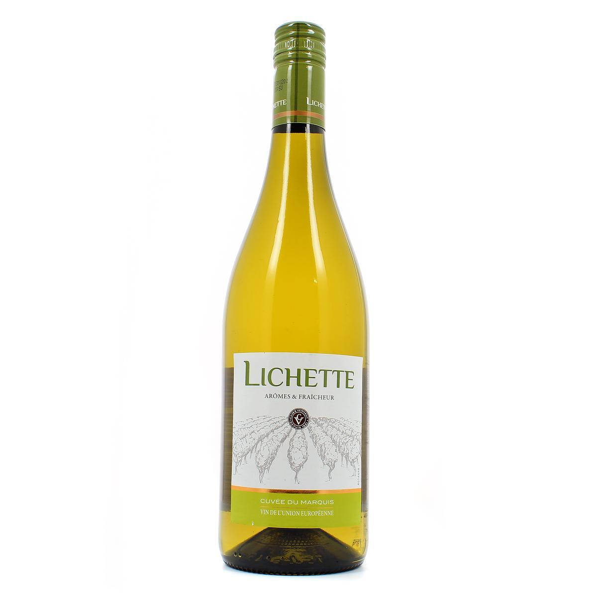 3040072624206 - Vin De Table Blanc sec - Lichette