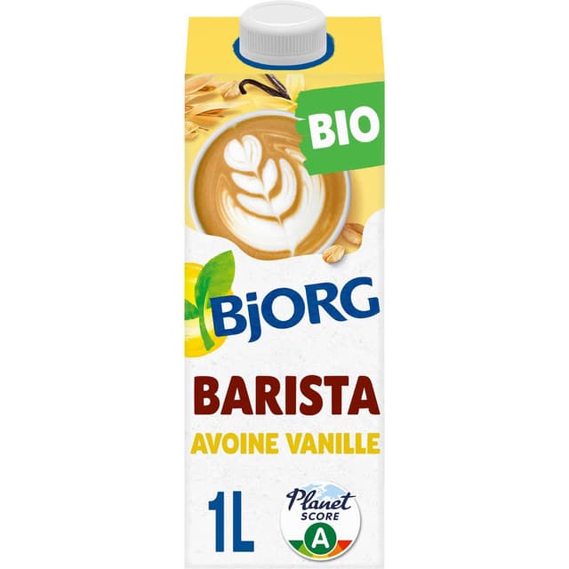 3229820806006 - Bjorg - Avoine Barista Vanille Boisson Végétale Bio