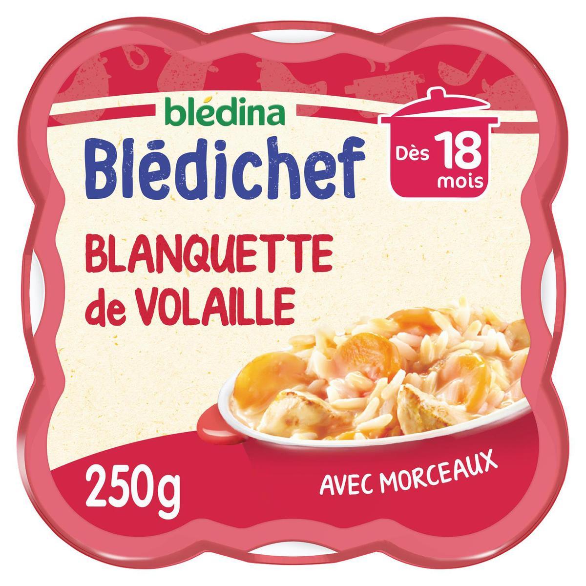 3041091436306 - Blédina - Blédi'chef - Blanquette de Volaille Assiette Bébé Dès 18 mois
