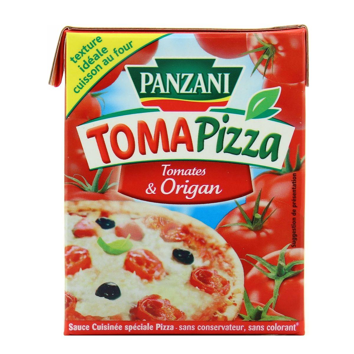 3038352876506 - Panzani - TomaPizza, tomates et origan