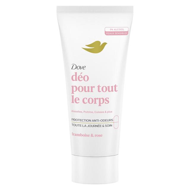 8720181596506 - Dove - Crème Pour Tout le Corps 0% Alcool Peaux Sensibles Framboise et Rose