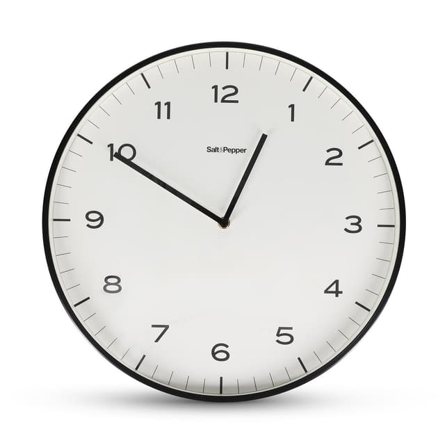 5410595787906 - collection Pulse - Horloge murale 40,5x5cm lignes noir Pulse