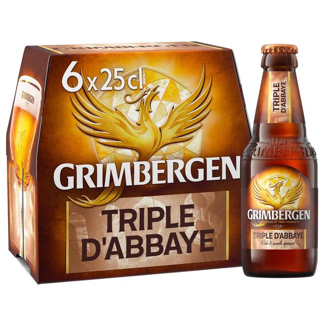 3080216048406 - Grimbergen - Bière Triple d'Abbaye 8°5