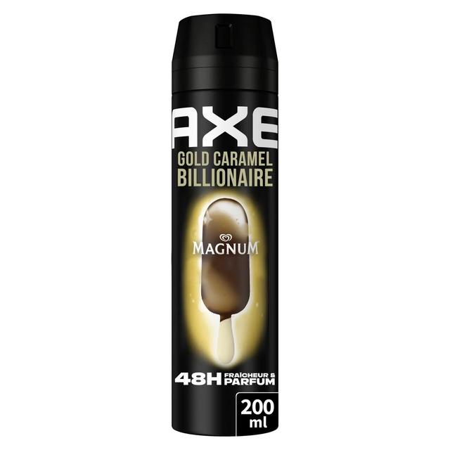 8720181548406 - Axe - Déodorant spray Homme Anti-odeur Gold Caramel Billionaire 48h