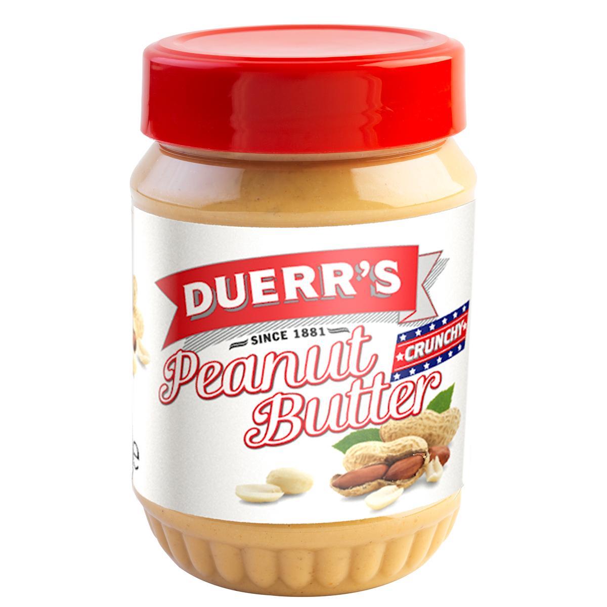 5000214008606 - Duerr's - Pâte à tartiner beurre de cacahuète avec morceaux 