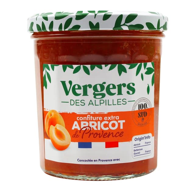 3270020000107 - Vergers des Alpilles - Confiture Extra Abricot de Provence