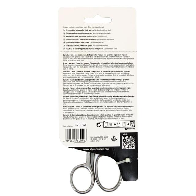 3040695800407 - Style couture - Ciseaux lingère 17cm