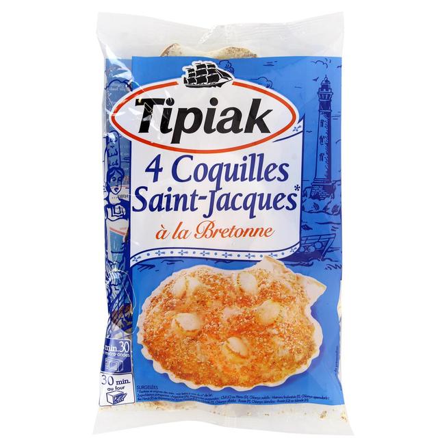 3165440370407 - Tipiak - Coquilles Saint Jacques à la Bretonne