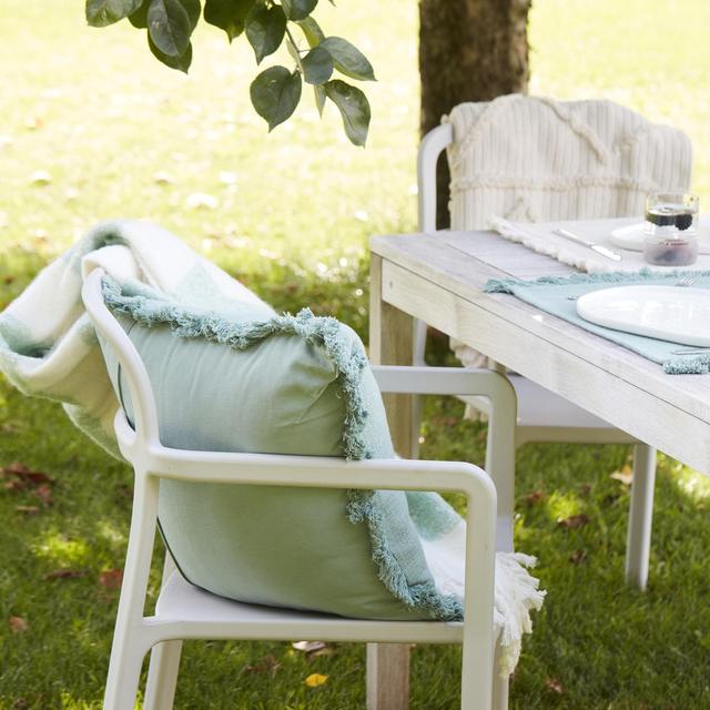 5404035710807 - Point virgule - Coussin décoratif vert menthe