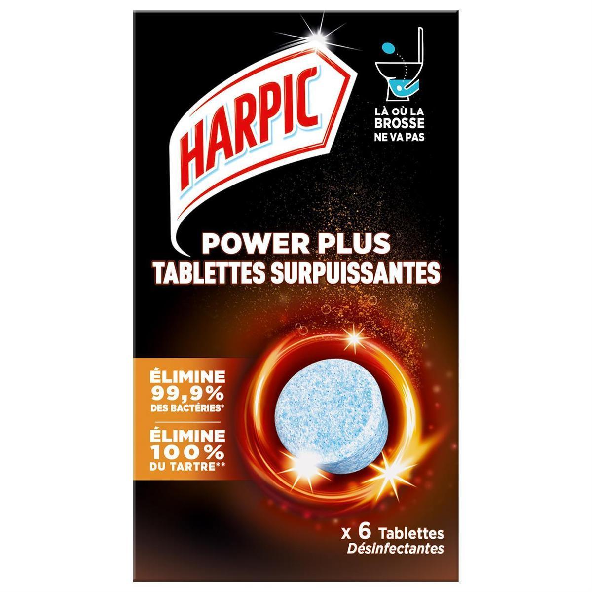 3665468501307 - Harpic - Tablettes  WC Power Plus Désinfectantes 