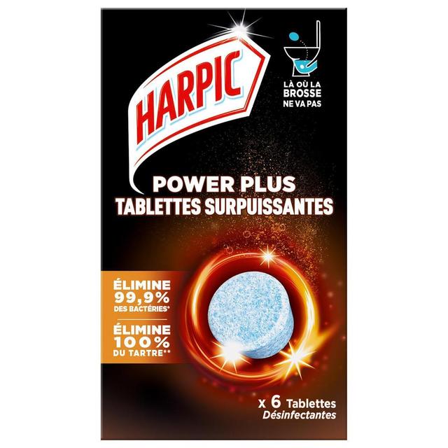 3665468501307 - Harpic - Tablettes  WC Power Plus Désinfectantes 