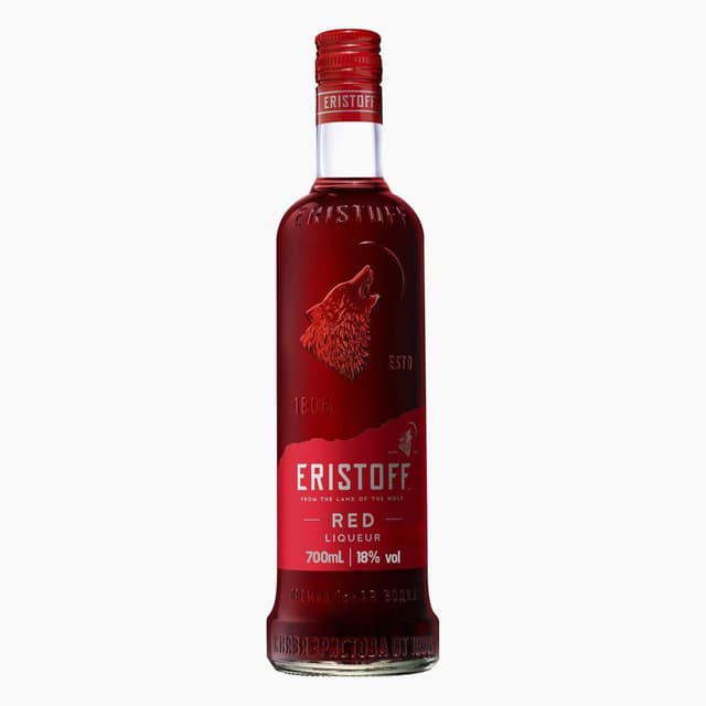 5010677801607 - Eristoff - Liqueur de vodka fruits rouges 18°