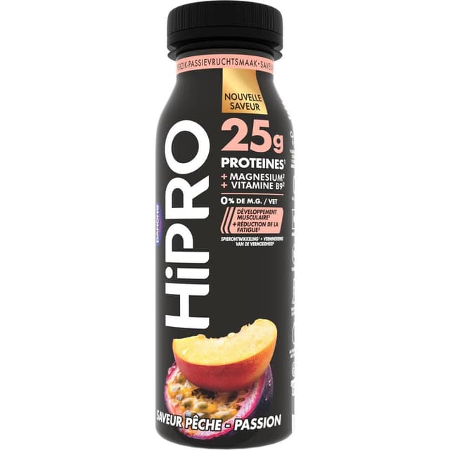 5410146421907 - HiPRO - Yaourt à boire protéiné pêche passion 0%mg