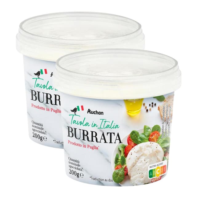2050000422607 - Auchan Tavola In Italia - Burrata