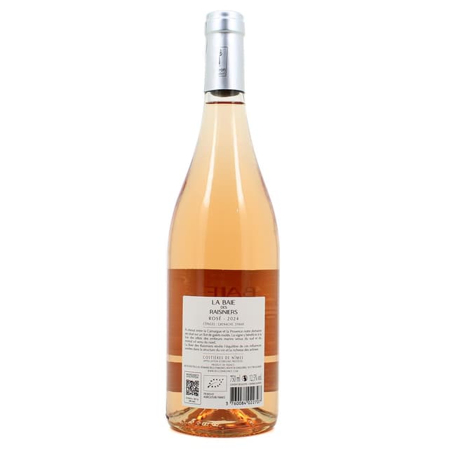 3760084022707 - Costières de Nîmes Rosé AOP - Domaine Belle d'Argence