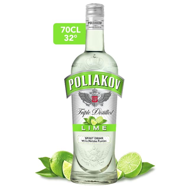 3147699122907 - Poliakov - Vodka aromatisée citron 32°