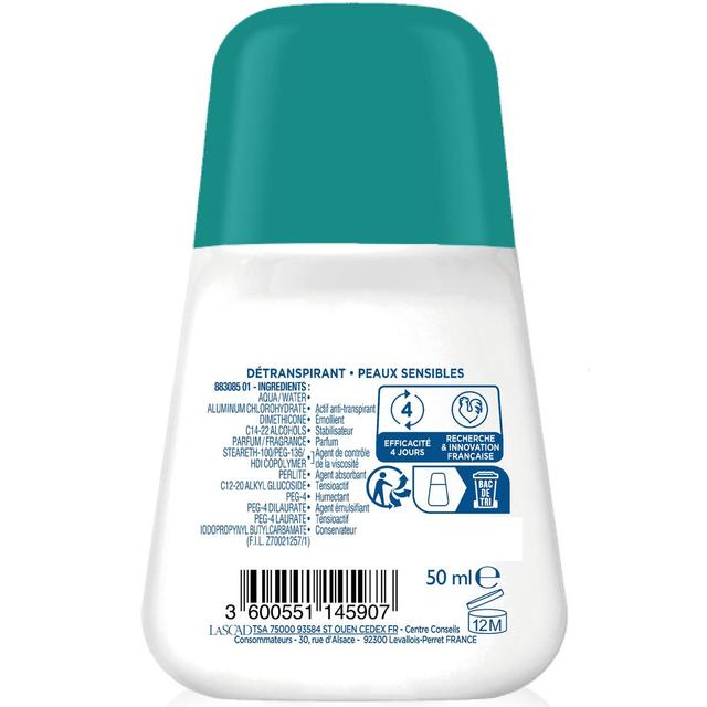 3600551145907 - Narta - Déodorant bille Peaux Sensibles Sans Alcool 