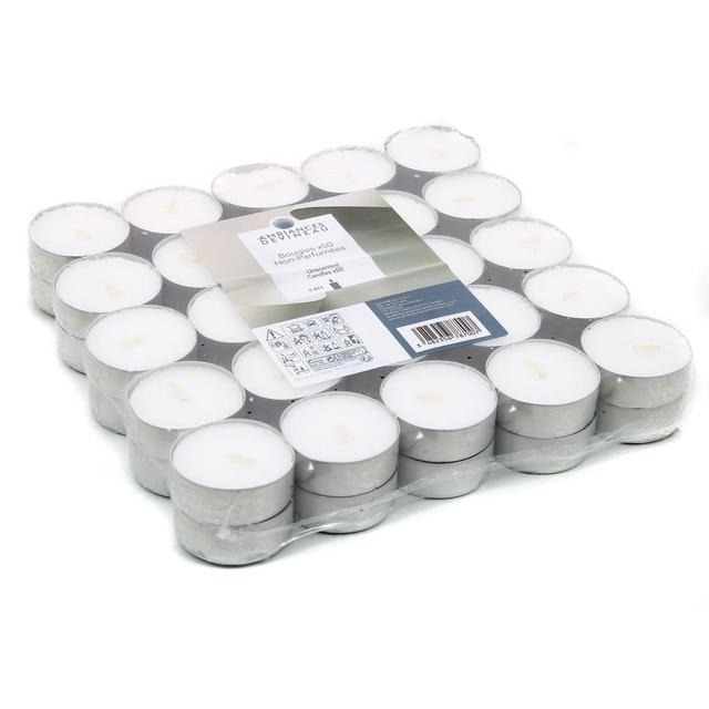 3482356787007 - Ambiances Devineau - Bougies chauffe-plats blanches non parfumées