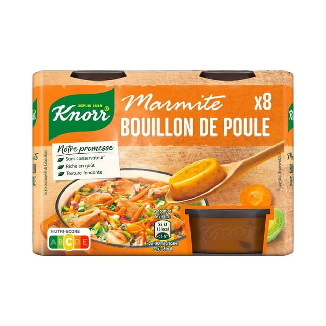 8722700277507 - Knorr - Marmite de bouillon de poule