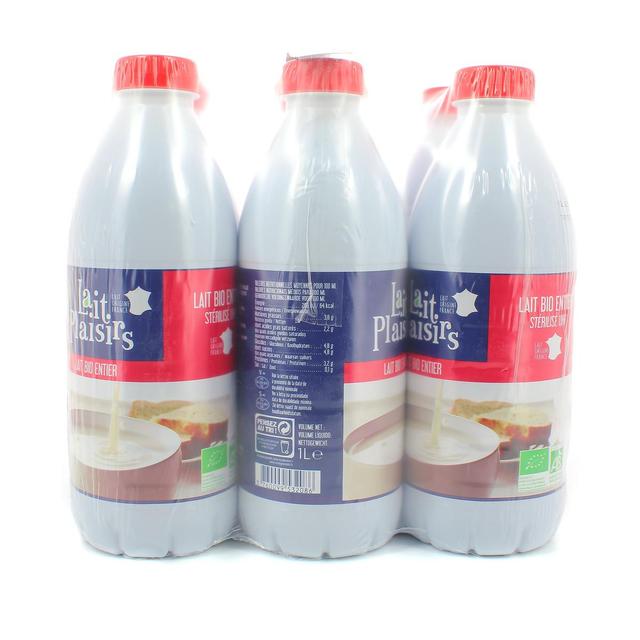 2050000349607 - Lait Plaisirs - Lait entier bio