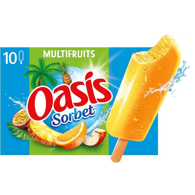 3251512810008 - Oasis Sorbet - Bâtonnets multifruits